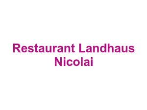 Restaurant Landhaus Nicolai Logo