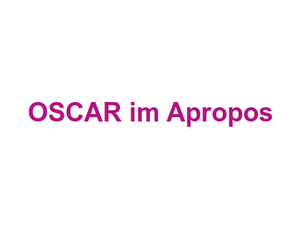 OSCAR im Apropos Logo