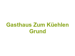 Gasthaus Zum Küehlen Grund Logo