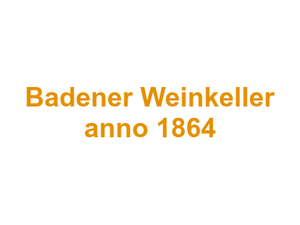 Badener Weinkeller anno 1864 Logo