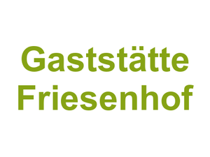 Gaststätte Friesenhof Logo