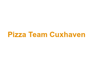 Pizza Team Cuxhaven Logo
