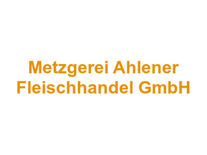 Metzgerei Ahlener Fleischhandel GmbH Logo