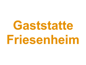 Gaststatte Friesenheim Logo