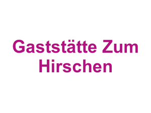 Gaststätte Zum Hirschen Logo