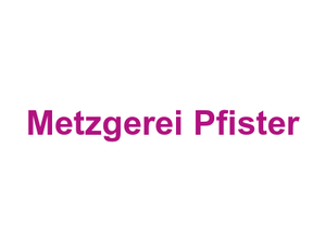 Metzgerei Pfister Logo