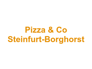 Pizza & Co Steinfurt-Borghorst Logo