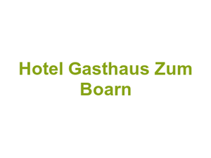 Hotel Gasthaus Zum Boarn Logo