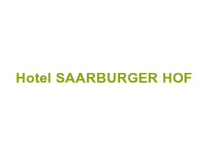 Hotel SAARBURGER HOF Logo