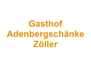 Gasthof Adenbergschänke Zöller Logo