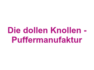 Die dollen Knollen - Puffermanufaktur Logo
