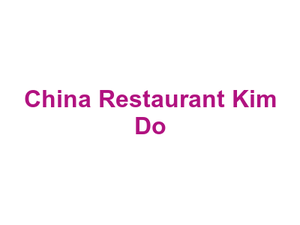 China Restaurant Kim Do Logo
