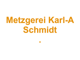 Metzgerei Karl-A Schmidt . Logo