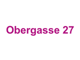 Obergasse 27 Logo