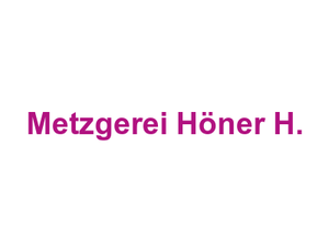 Metzgerei Höner H. Logo
