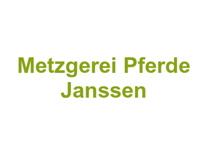 Metzgerei Pferde Janssen Logo