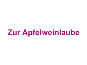 Zur Apfelweinlaube Logo