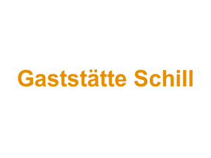 Gaststätte Schill Logo