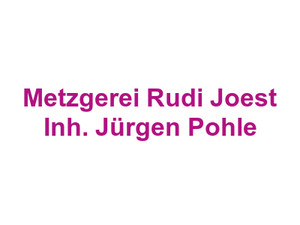 Metzgerei Rudi Joest Inh. Jürgen Pohle Logo