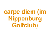 carpe diem (im Nippenburg Golfclub) Logo