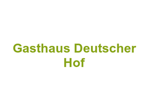 Gasthaus Deutscher Hof Logo