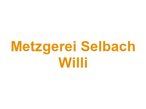 Metzgerei Selbach Willi Logo