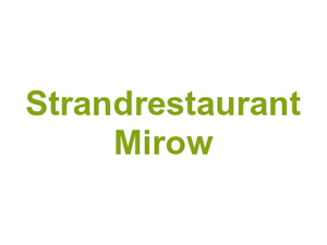 Strandrestaurant Mirow Logo
