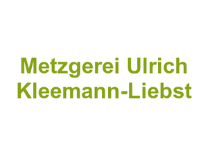 Metzgerei Ulrich Kleemann-Liebst Logo