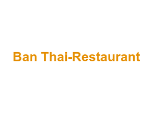 Ban Thai-Restaurant Logo