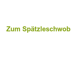 Zum Spätzleschwob Logo