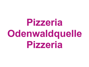 Pizzeria Odenwaldquelle Pizzeria Logo