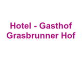 Hotel - Gasthof Grasbrunner Hof Logo