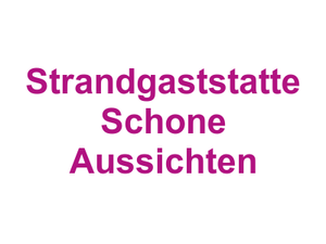 Strandgaststatte Schone Aussichten Logo