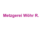Metzgerei Wöhr R. Logo