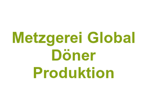 Metzgerei Global Döner Produktion Logo