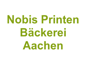 Nobis Printen Bäckerei Aachen Logo