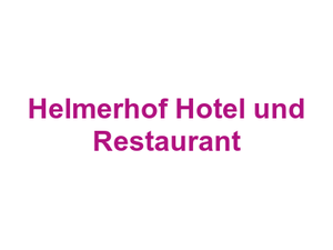 Helmerhof Hotel und Restaurant Logo