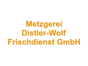 Metzgerei Distler-Wolf Frischdienst GmbH Logo