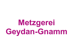 Metzgerei Geydan-Gnamm Logo