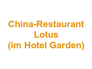China-Restaurant Lotus (im Hotel Garden) Logo