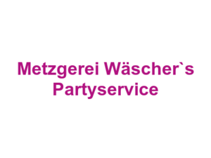 Metzgerei Wäscher`s Partyservice Logo