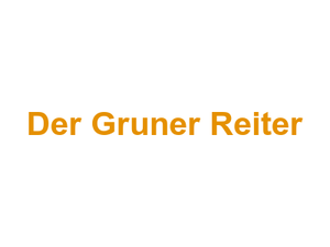 Der Gruner Reiter Logo