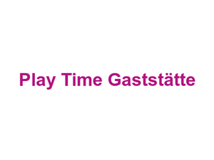 Play Time Gaststätte Logo