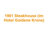 1961 Steakhouse (im Hotel Goldene Krone) Logo