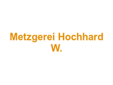 Metzgerei Hochhard W. Logo