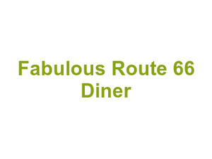 Fabulous Route 66 Diner Logo