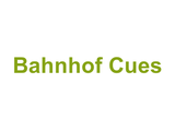Bahnhof Cues Logo