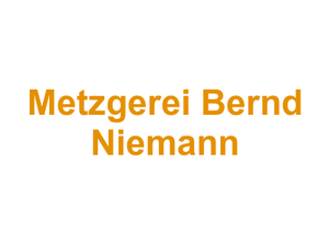 Metzgerei Bernd Niemann Logo