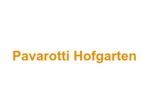 Pavarotti Hofgarten Logo