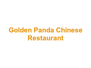 Golden Panda Chinese Restaurant Logo